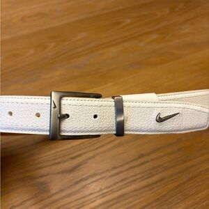 Nike Brown Leather Golf Belt